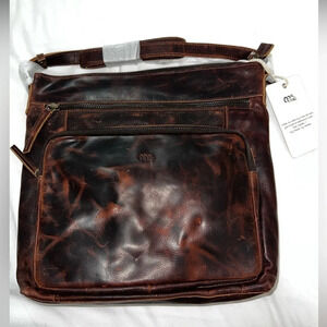 NWT Mou Meraki Genuine Leather Crossbody Purse